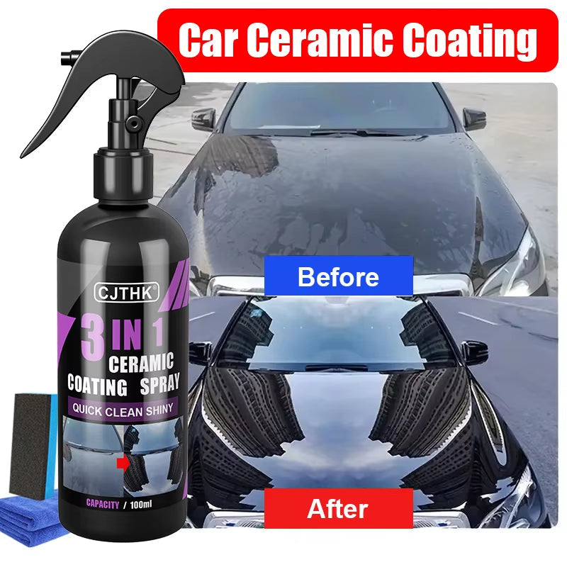 Ultimate Car Ceramic Nano Coating - Hydrophobic Polishing Paint Protection Agent