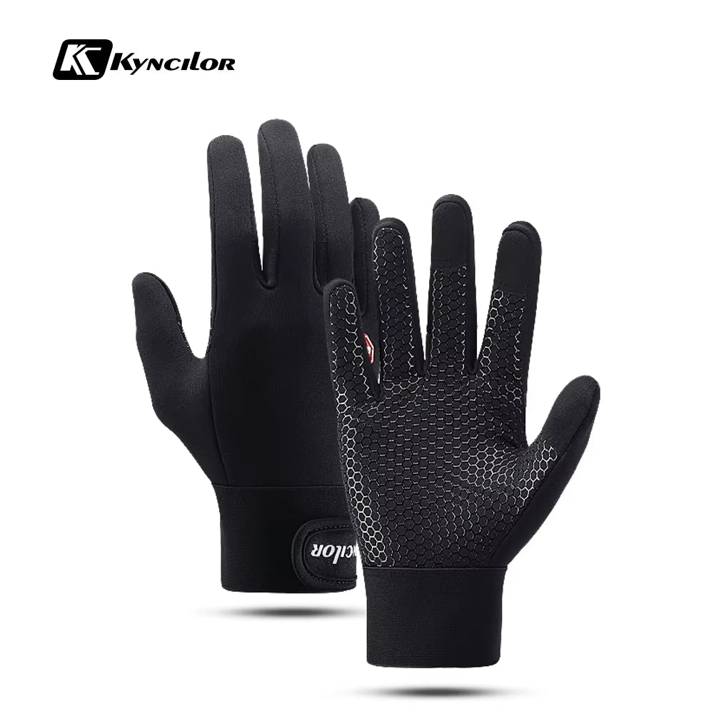 Winter Gloves Outdoor Sport Touch Screen Bicycle Bike Cycling Running Gloves for Men Women Windproof Simulated Warm Eldiven