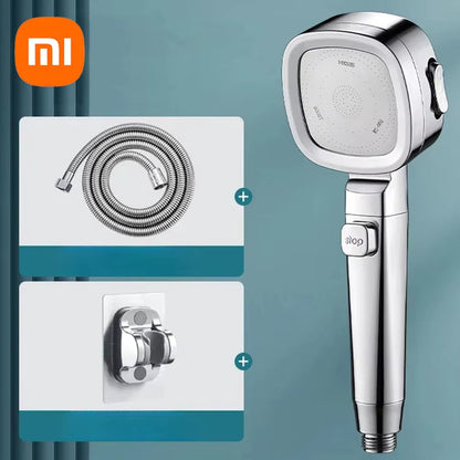 Transform Your Shower Experience with the Xiaomi High Pressure Water Saving Shower Head - 3 Adjustable Modes for Ultimate Comfort and Relaxation!