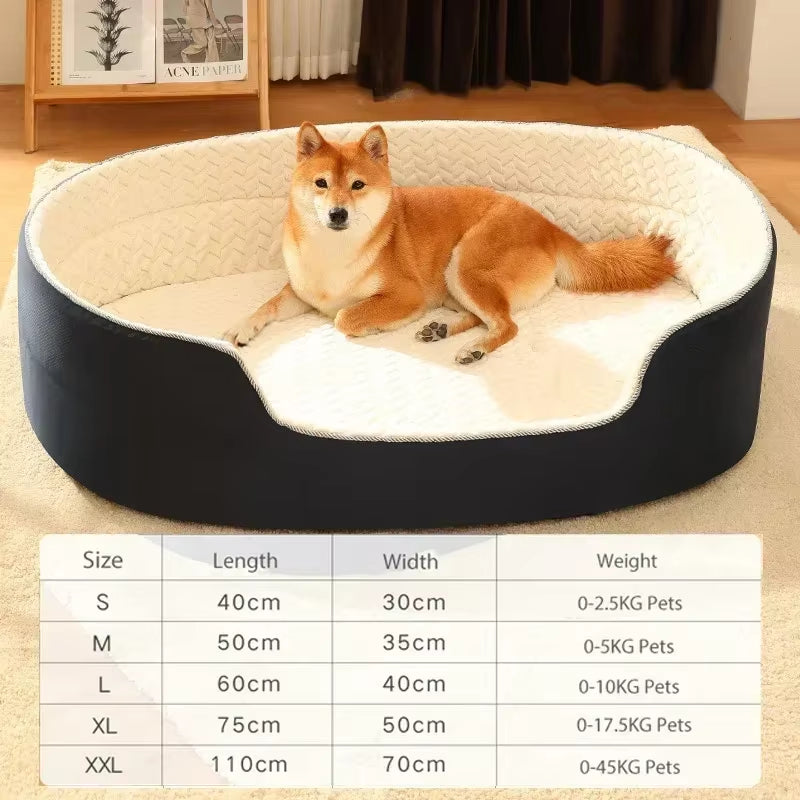 Pet Dog Bed Four Seasons Universal Big Size Extra Large Dogs House Sofa Kennel Soft Pet Dog Cat Warm Bed S-XL Pet Accessories