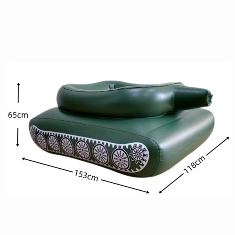 Swimming Pool Strong Buoyancy Floating Bed PVC Inflatable Water Toys Inflatable Tank Floating Mat