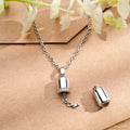 Custom Projection Necklace Creative Pill Couple Gifts Inkedjoy