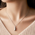 Custom Projection Necklace Creative Pill Couple Gifts Inkedjoy