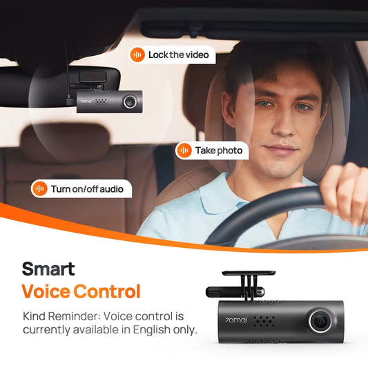 Dash Cam 3 M200 APP English Voice Control 1080P HDR Night Vision 24H Parking Surveillance  Car DVR M200 WIFI